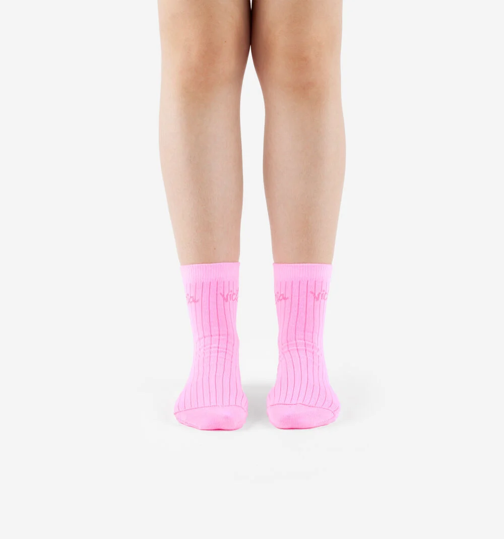CHAUSSETTES FLUOROSA-AZUL