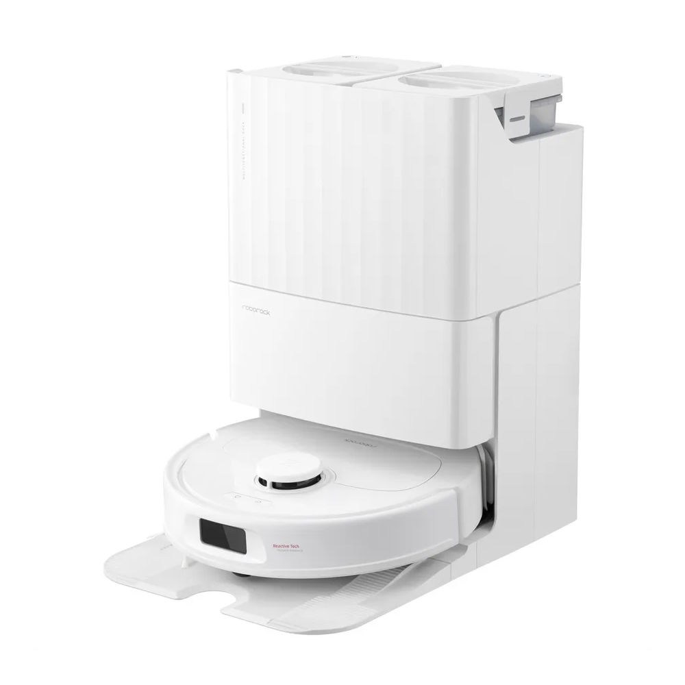 Qrevo S Staubsaug-Roboter Staubsauger Nass / Trocken Bodenreinigung mit Dockingstation / App Steuerung (QRS02-00) - Weiss