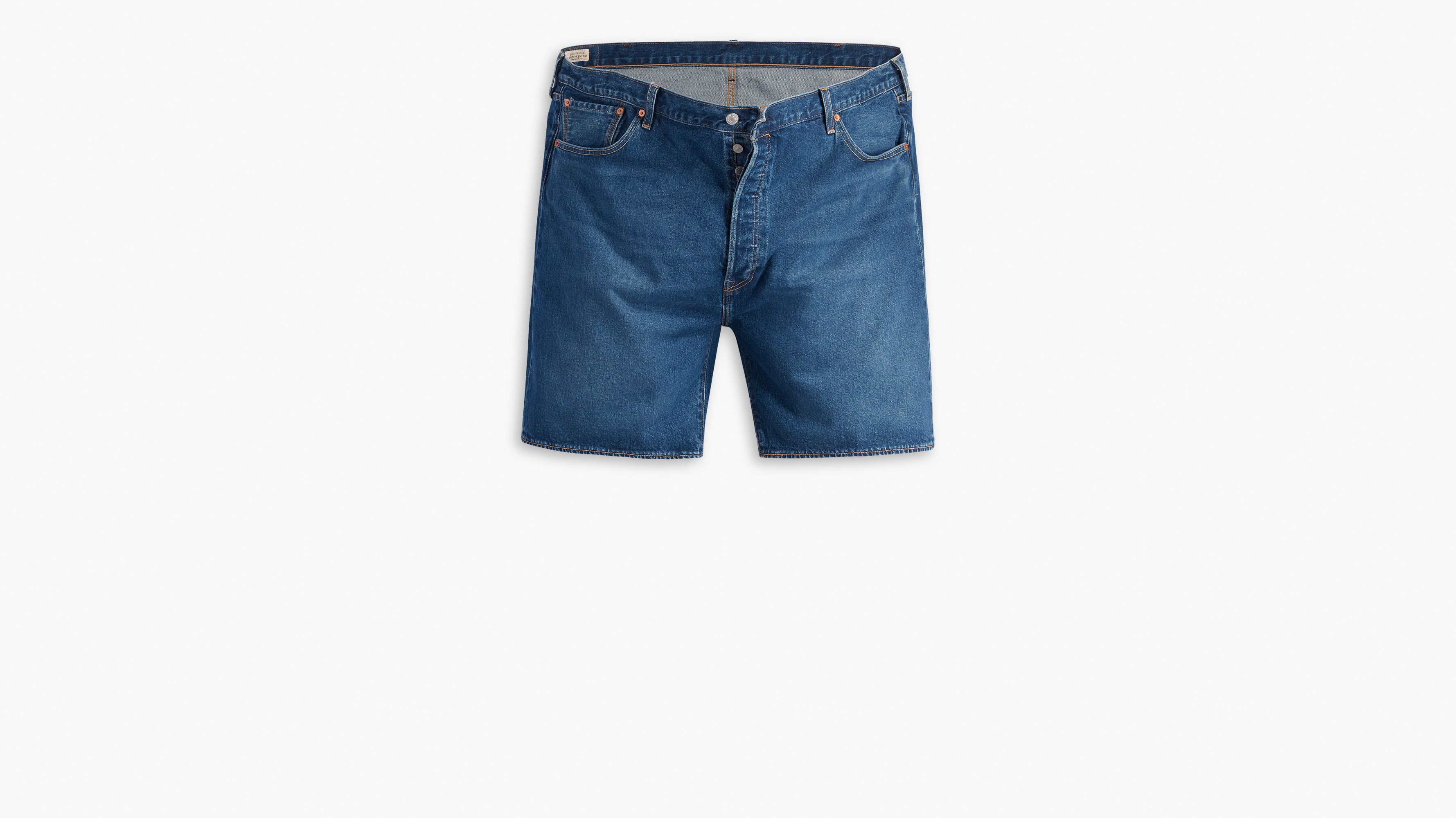 Short 501® Hemmed (Grandes tailles) - Bleu Eyes Break Short - Bleu