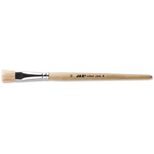 JAX® School Serie A Borstenpinsel, flach
