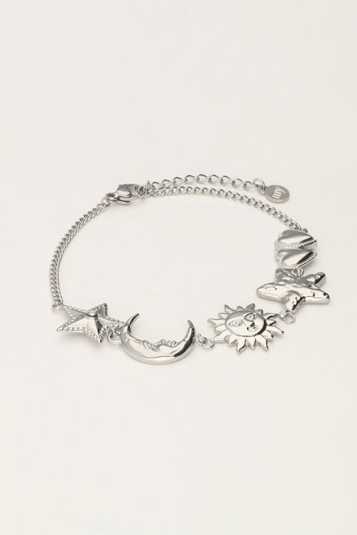 Starry armband met verschillende bedels