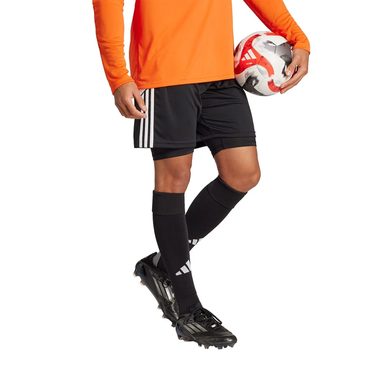 Adidas Squadra 25 Tight Keepersbroekje Zwart Wit