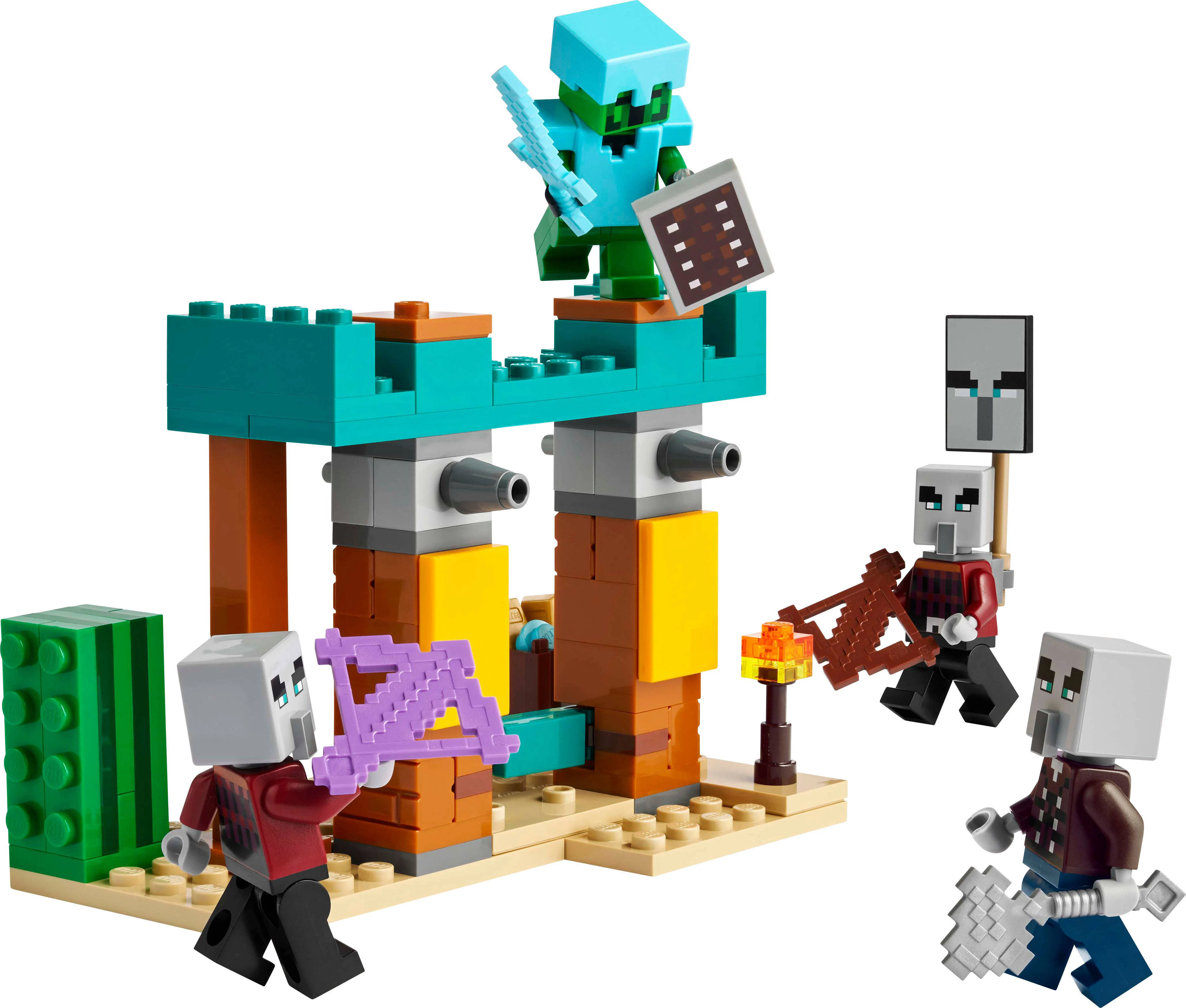 LEGO De Illagers in de woestijn gamingset voor kinderen 21267