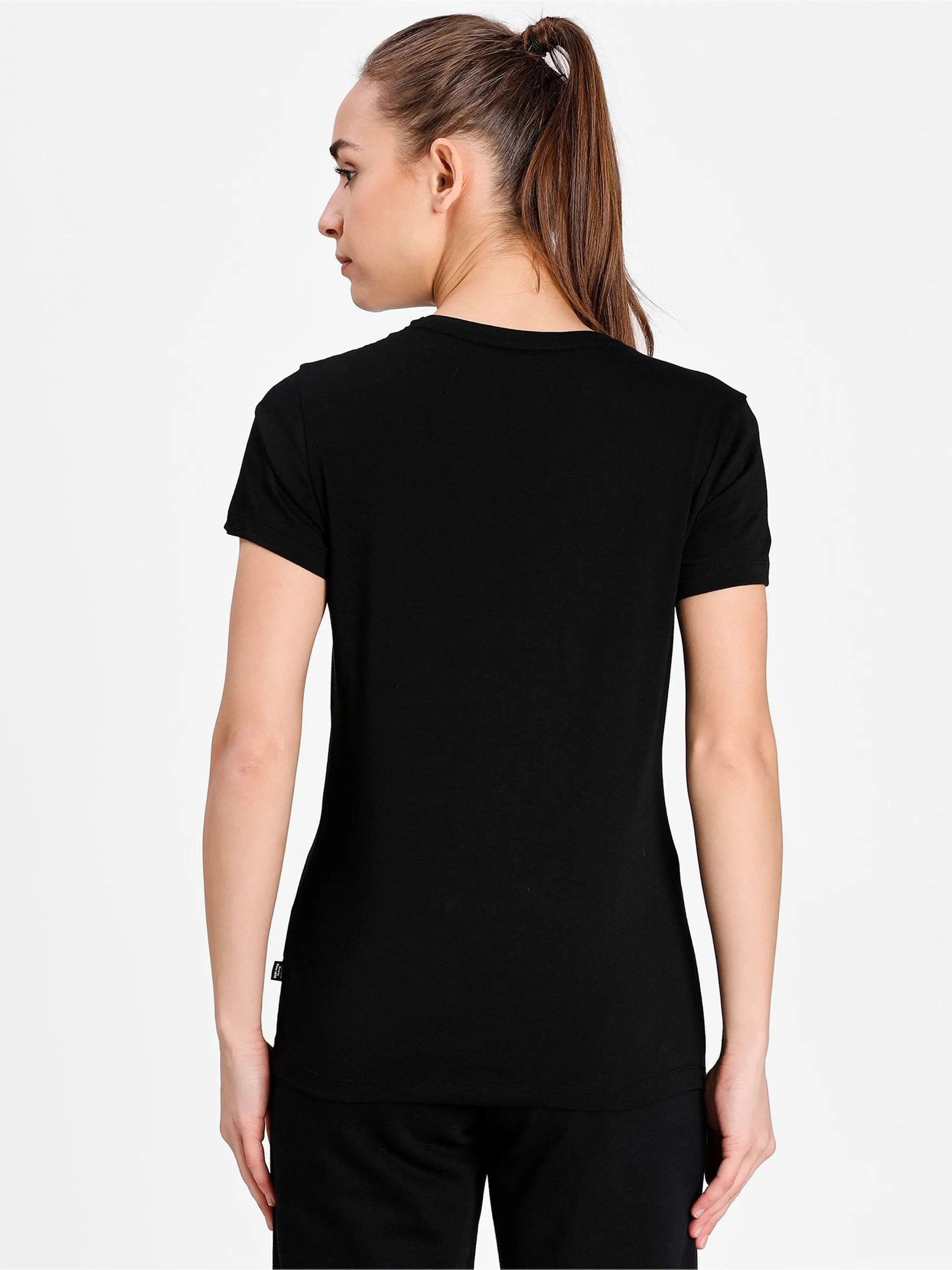 Damen Sport Shirt mit Logoprint