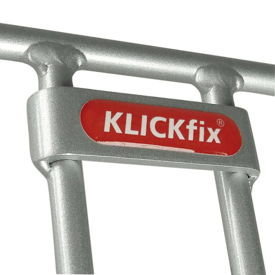 Klickfix Alumino Silver Cykelkurv, 16L
