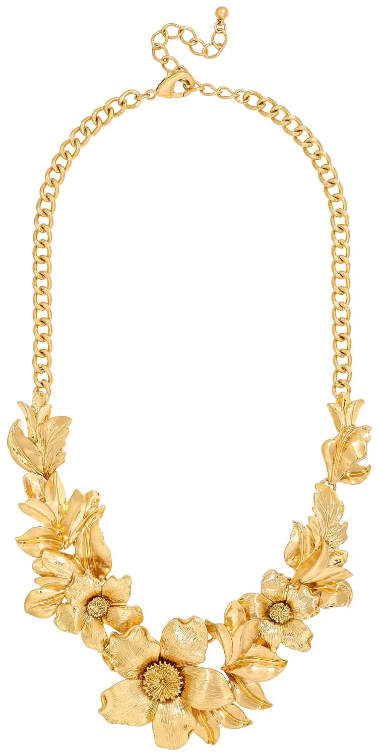 Kette - Statement Flower
