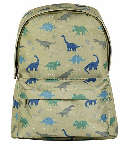 A Little Lovely Company Kindergartentasche - Dinosaur - Grün