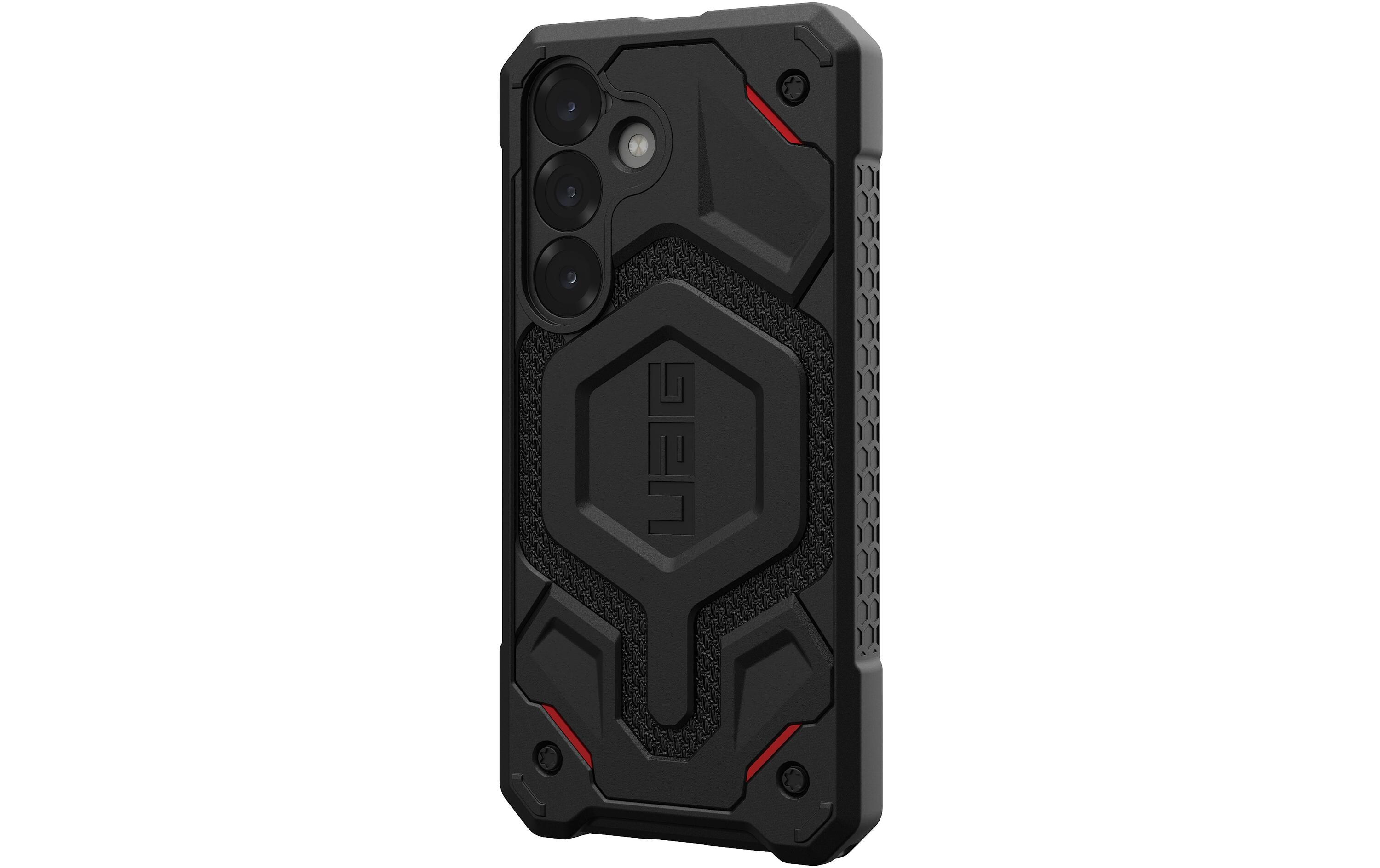 Back Cover Monarch Pro Galaxy S25 Kevlar BlackSchutzhülle für das Samsung Galaxy S25