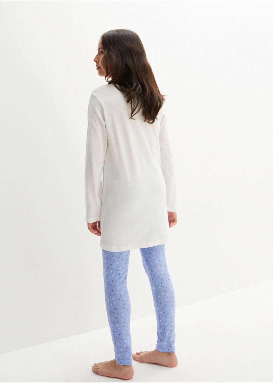 Chemise de nuit + legging fille (Ens. 2 pces.)