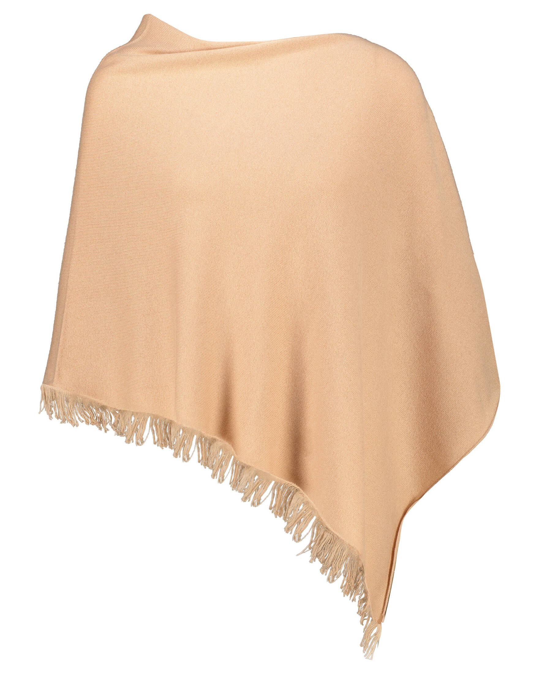 Kate Storm| Damen Strickponcho aus Wolle-Kaschmirmischung