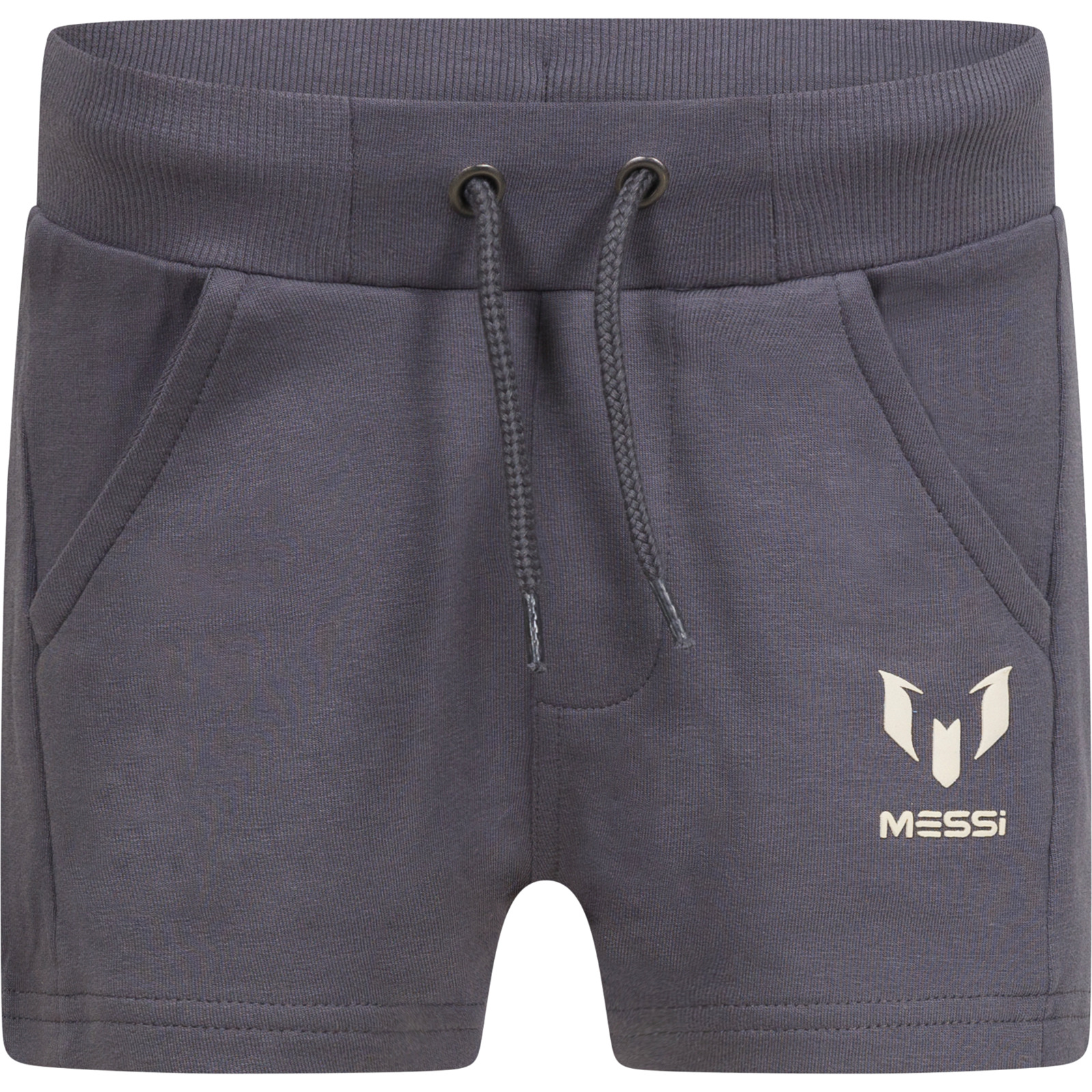 Messi Kinder-Shorts uni dunkelgrau
