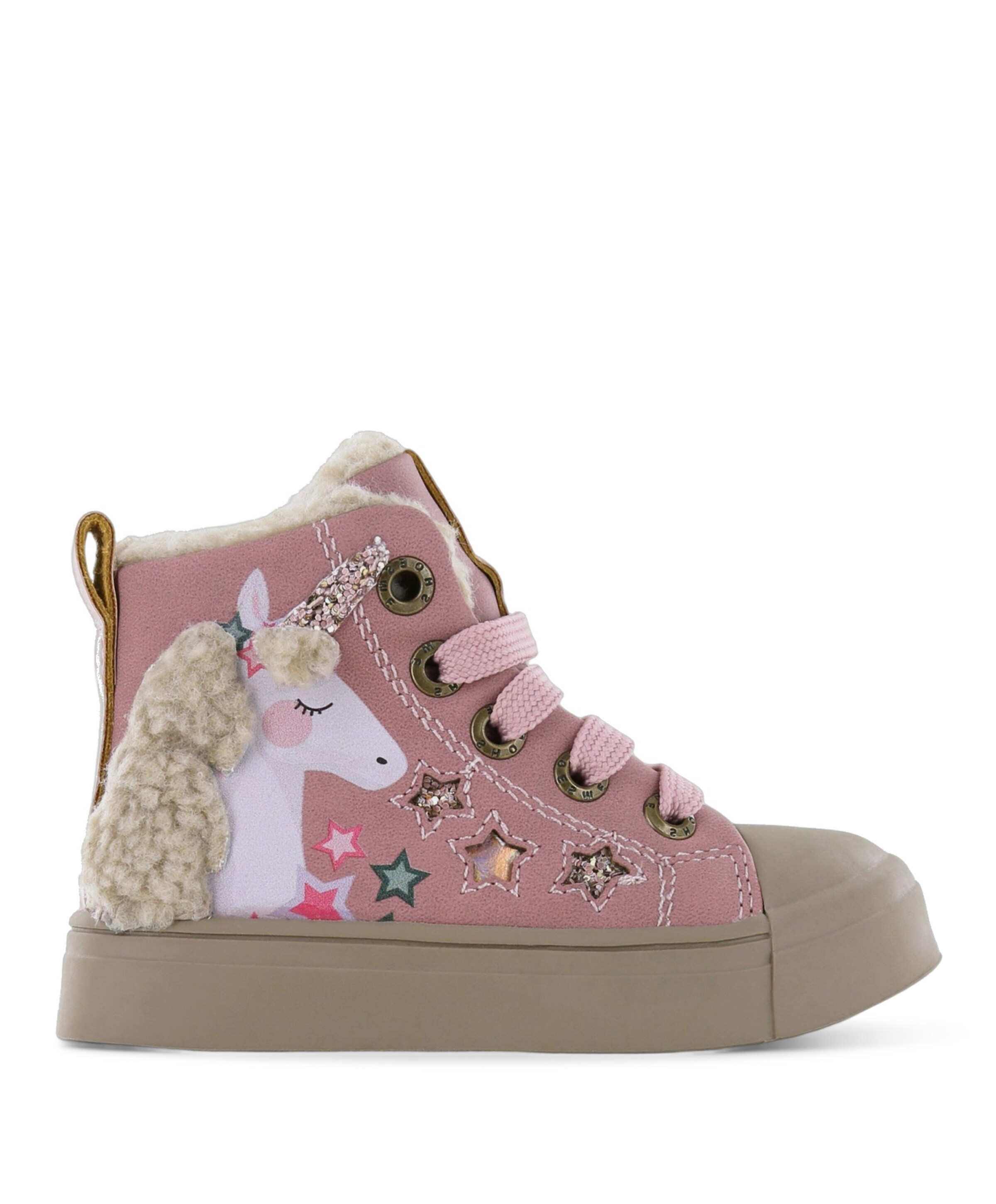 SHOESME meisjes veterschoenen roze