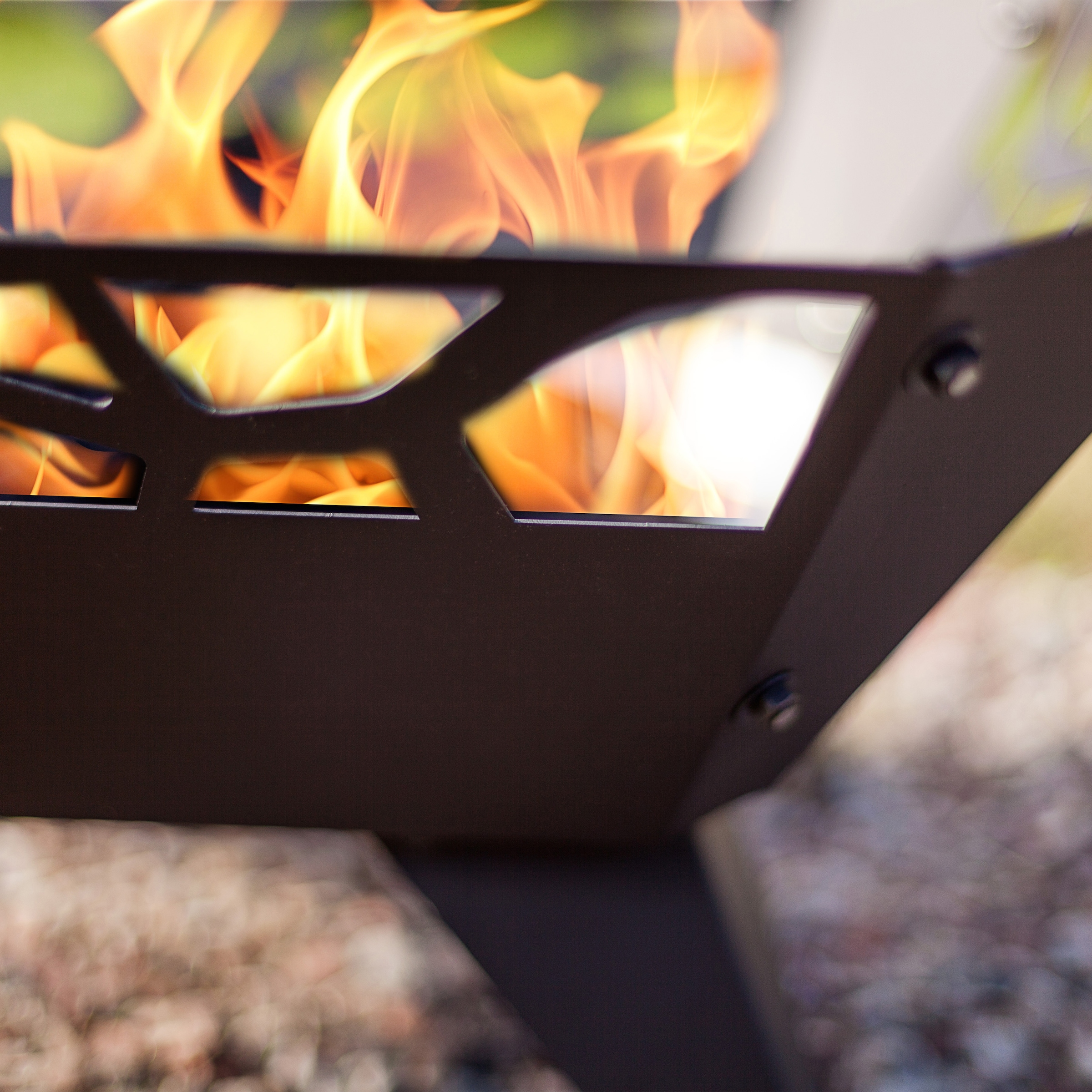 dobar Feuerschale »Design« BxLxH: 51,5x51,5x30 cm