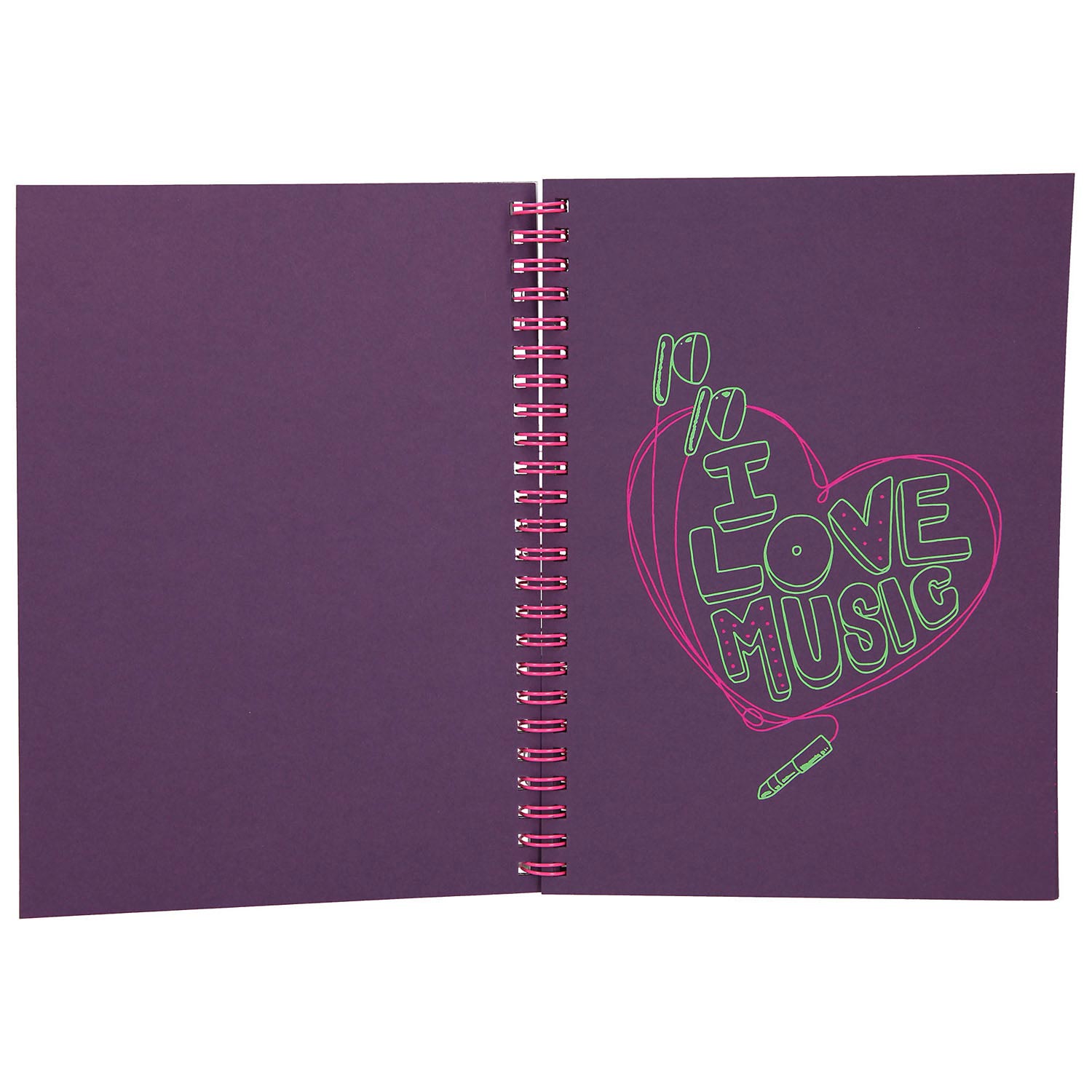 TOPModel Neon Doodle Kleurboek met Neon Stiften
