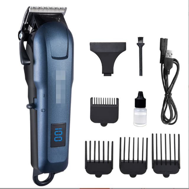 Professionel dyrehårtrimmer Sølv