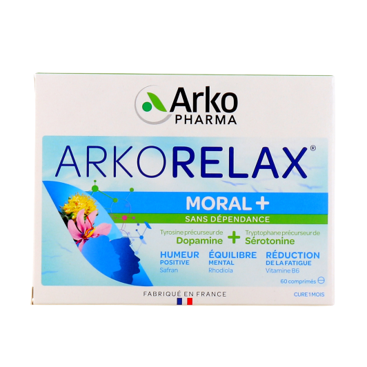 Arkorelax Moral+ : troubles de l'humeur - Complément alimentaire
