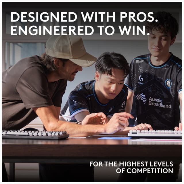 Logitech G Pro X 60 gamingtastatur (hvid)