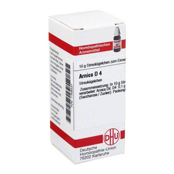 DHU Arnica D 4 Globuli, 10 g