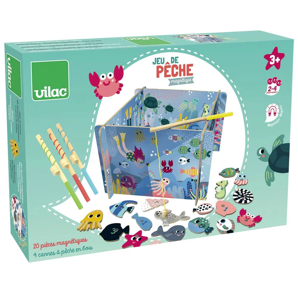 JEU DE PECHE MAGNETIQUE MICHELLE CARLSLUND