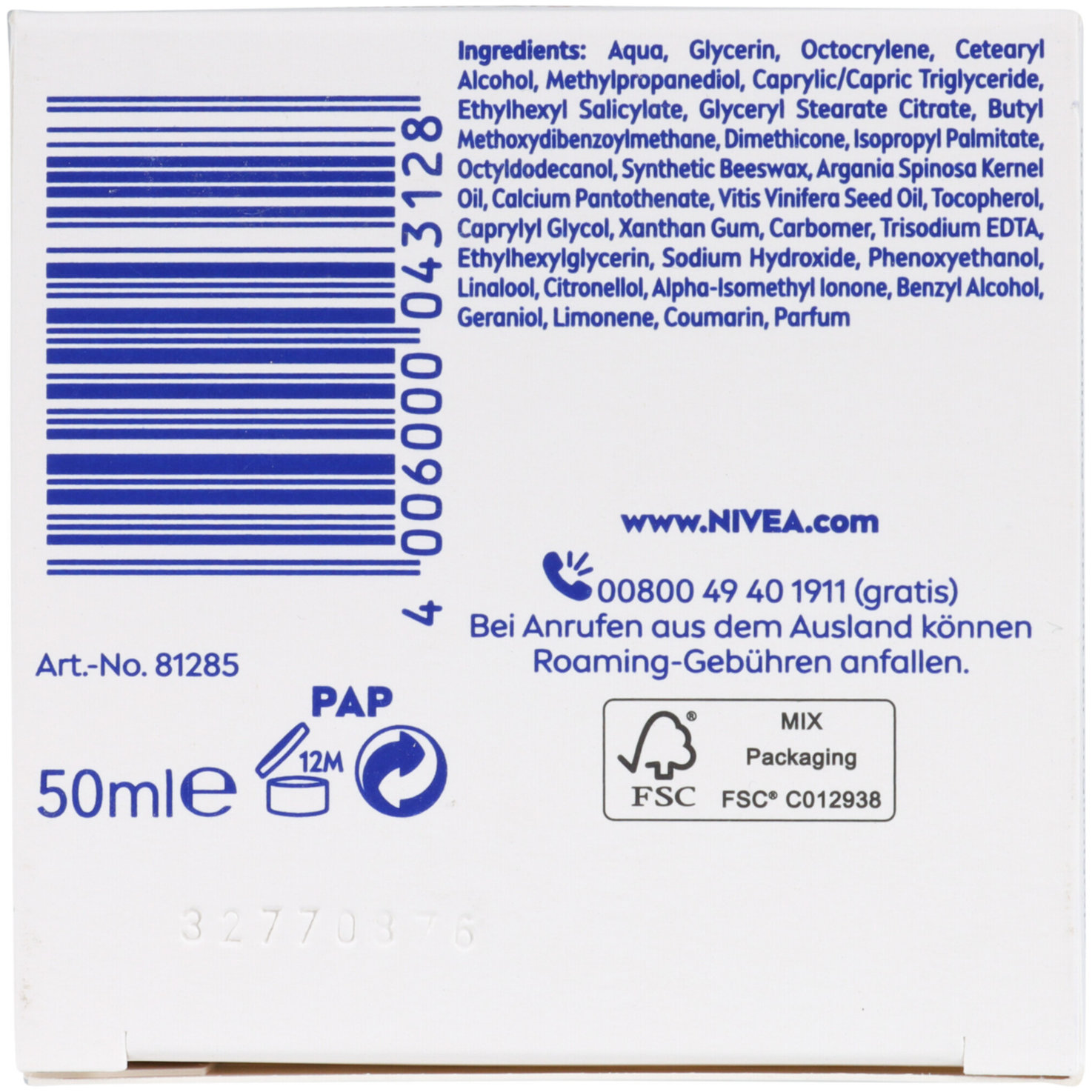 Nivea Vital Anti-Age extra reichhaltige Tagescreme LSF 15