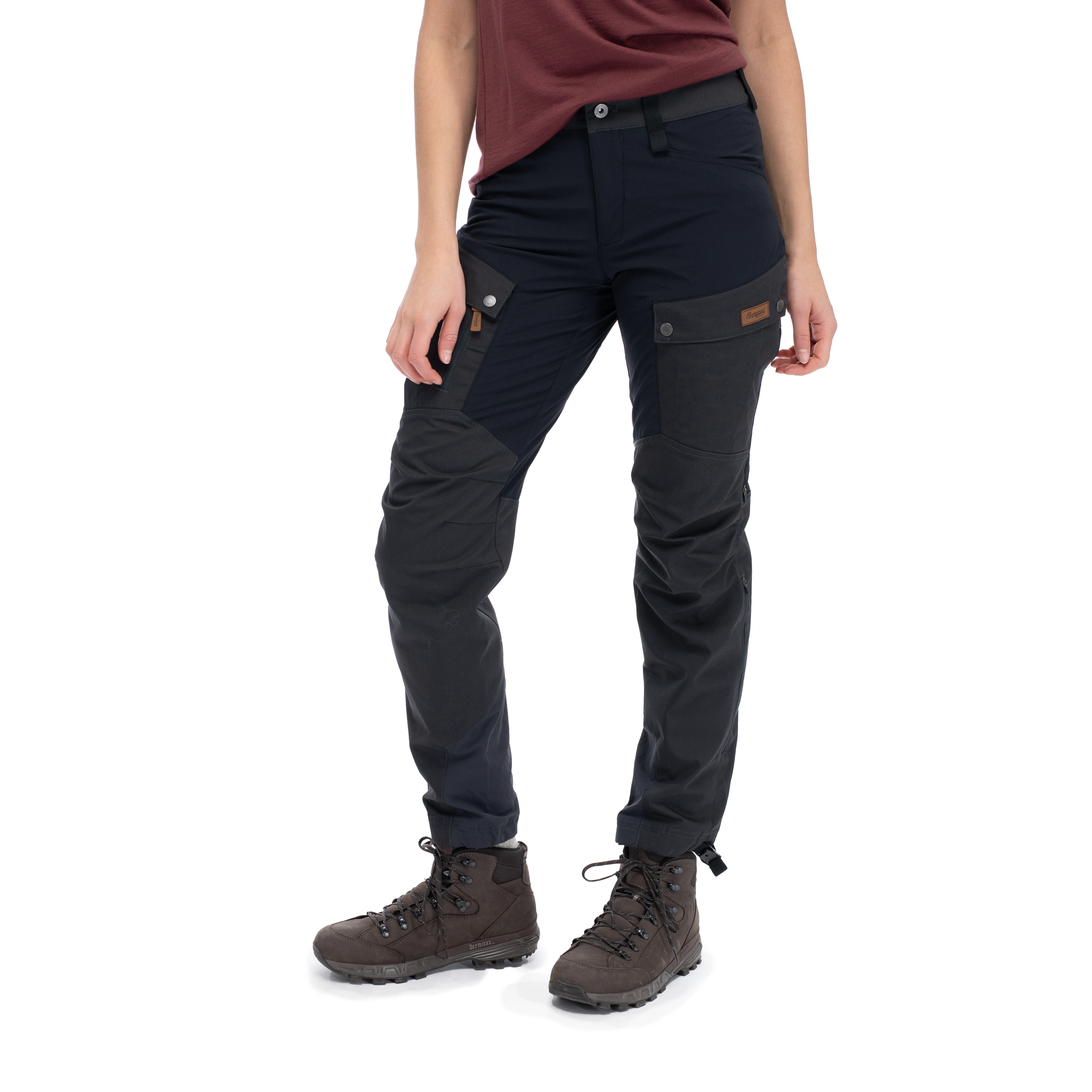 Nordmarka Favor Outdoor Pants Women Dark Shadow Grey