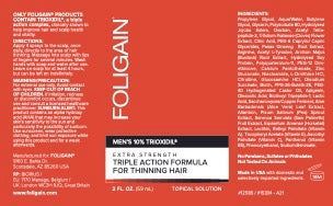 Foligain - Treatment 10% Trioxidil - Haarverzorging - Voor Mannen