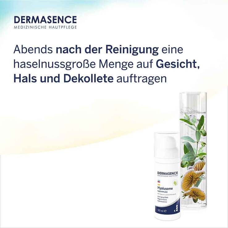 Dermasence Hyalusome Nachtpflege Creme, 50 ml