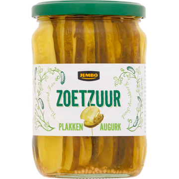 Jumbo Augurk Plakken Zoetzuur 290 g
