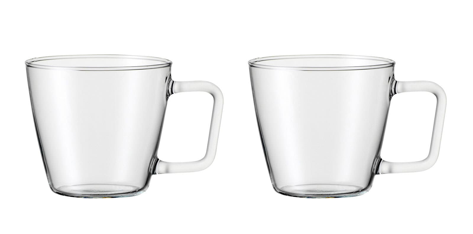BOHEMIA SELECTION Tee-/ Kaffeeglas CHARME 2er Set Glas