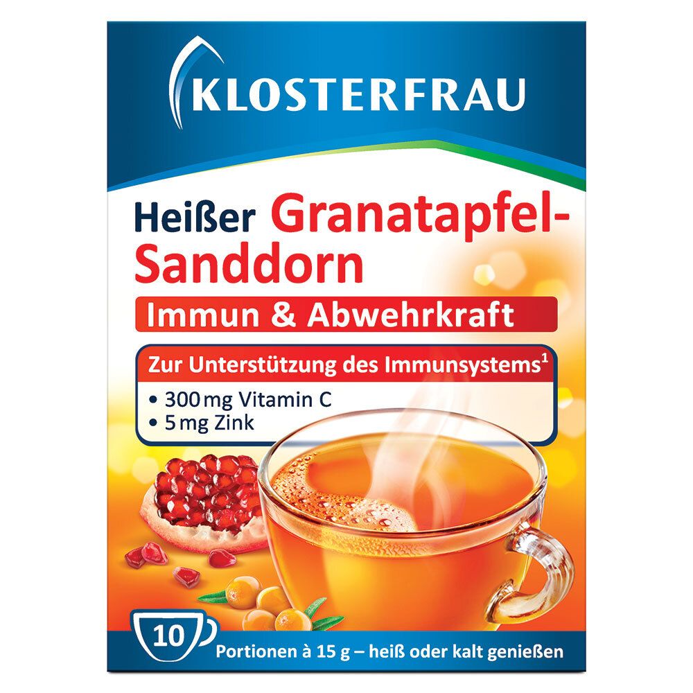 KLOSTERFRAU Broncholind® Heißer Granatapfel-Sanddorn