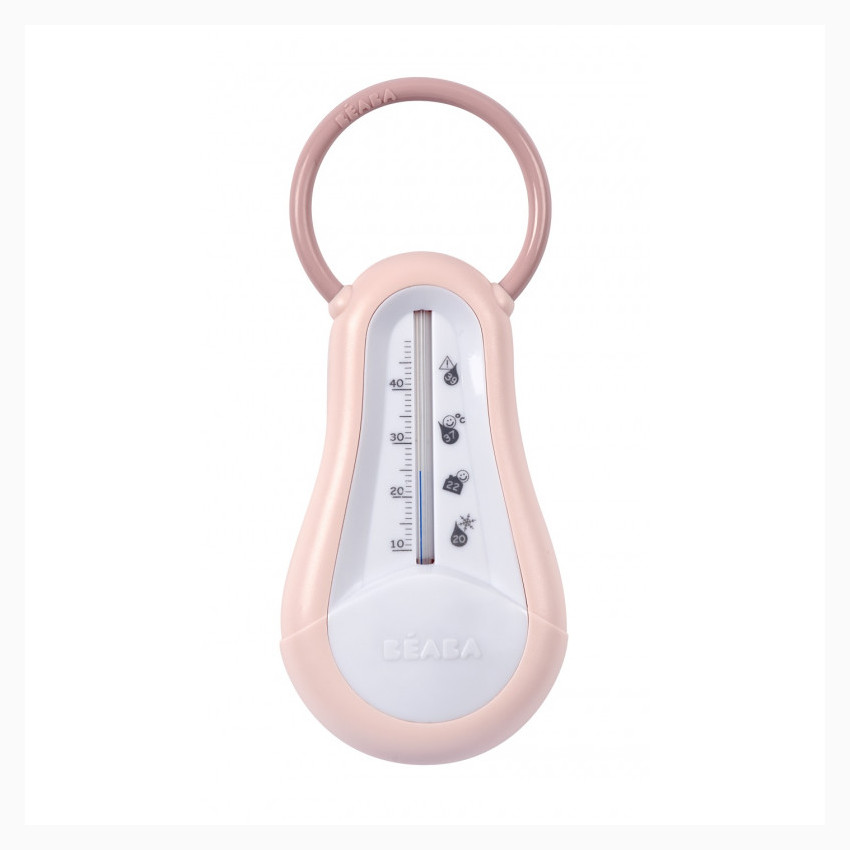 Thermomètre de bain Vieux Rose