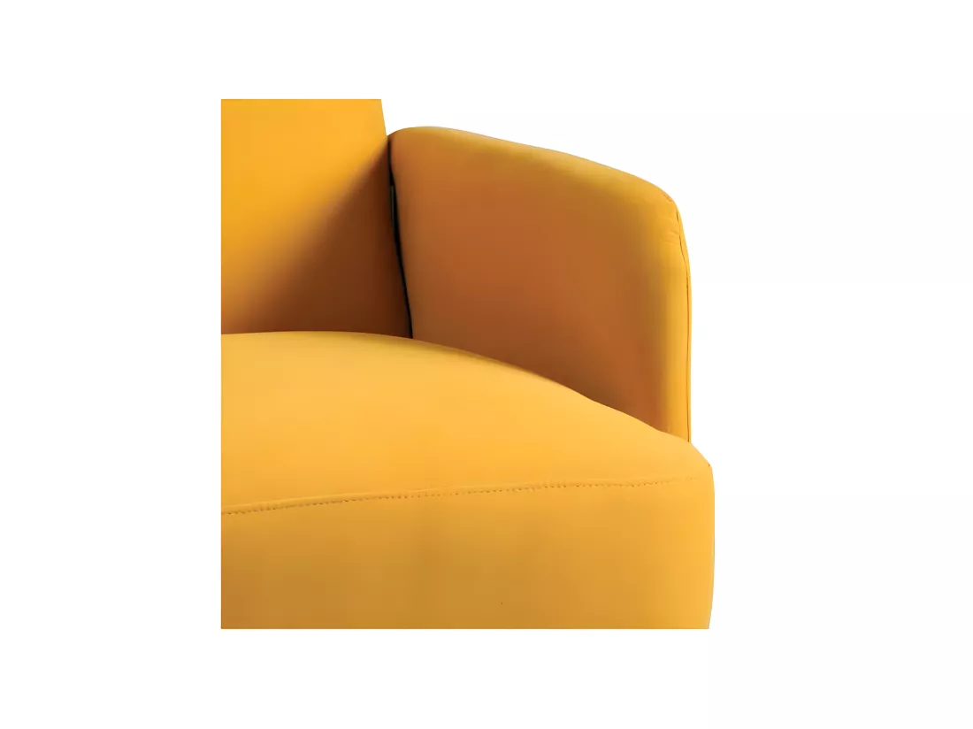 Fauteuil Jaune style Scandinave - BODO