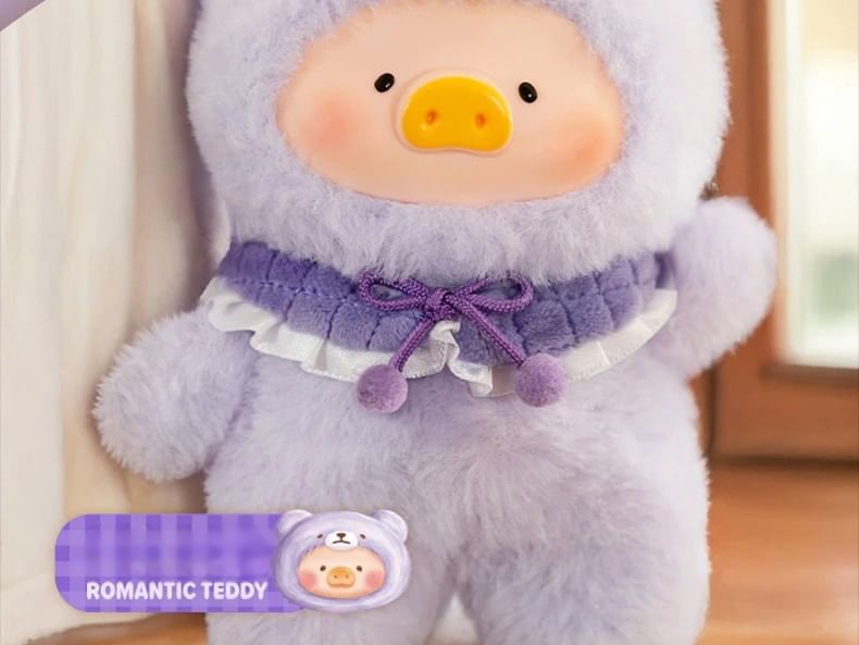 52TOYS - LULU The Piggy Characters - Joyful Time Series Pluchen Pop (6+2 Types) (Blind Box)