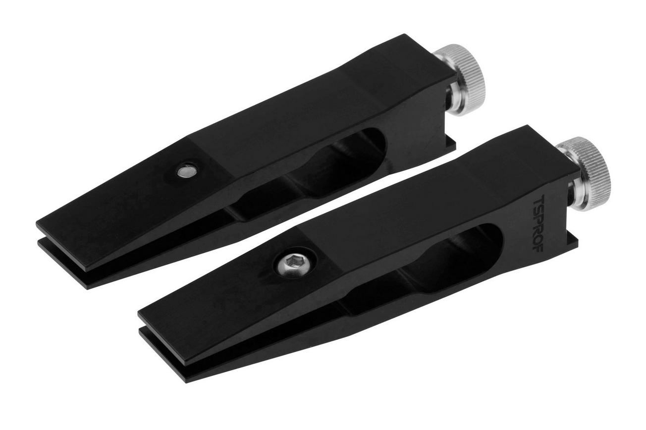 TSPROF Standard Whole Milled Clamps Black PT2100330, klemmen