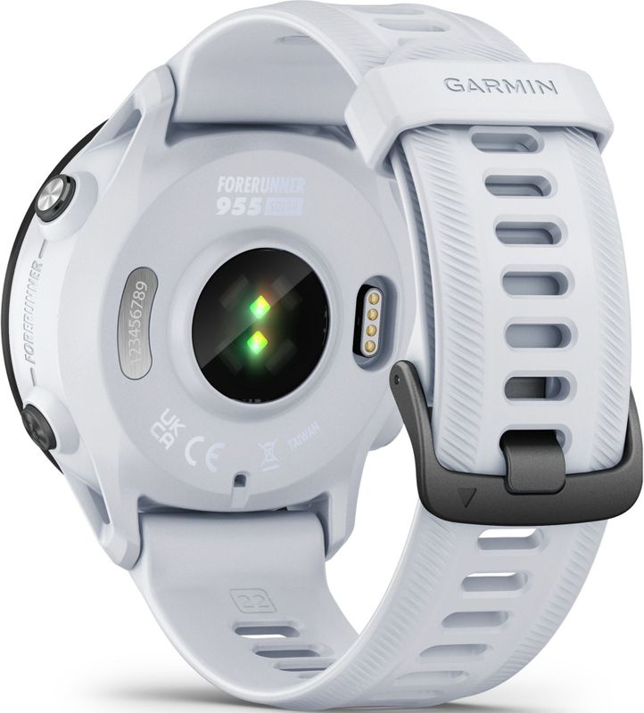 Garmin Forerunner 955 Solar - Hardloophorloge - Sporthorloge - Met GPS Tracker - Geschikt voor hardlopen - Wit