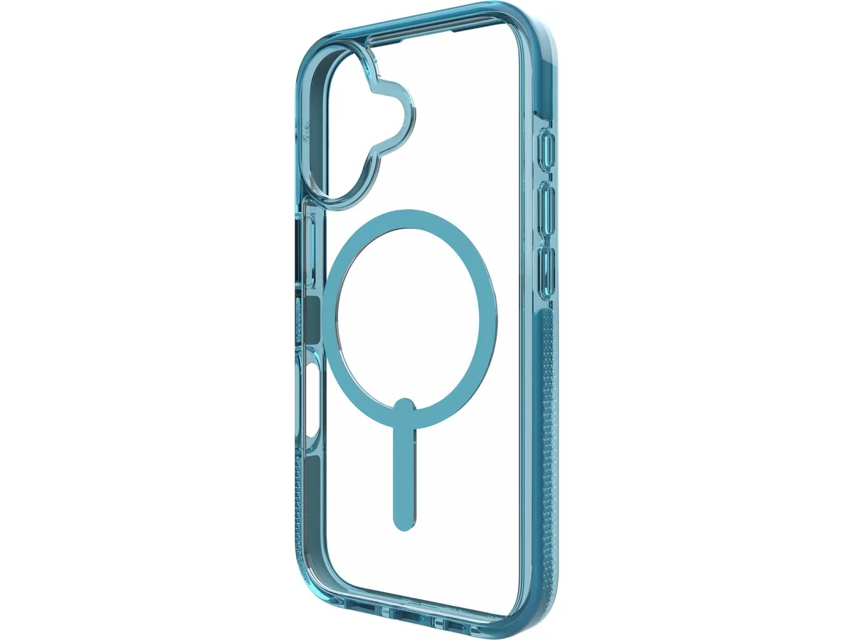 iPhone 16 MagSafe Hülle Santa Cruz Snap Case Recycled (702315058) - Blau / Transparent