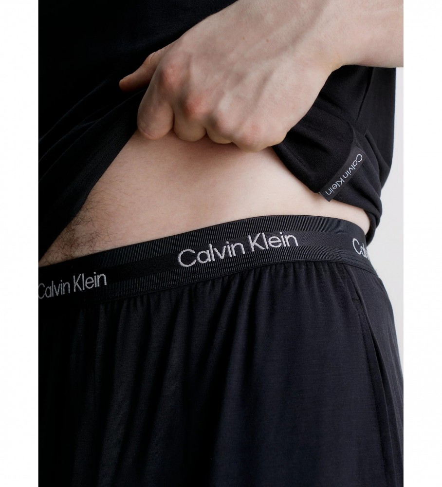 Calvin Klein Shorts de pijama Ultra Soft preto