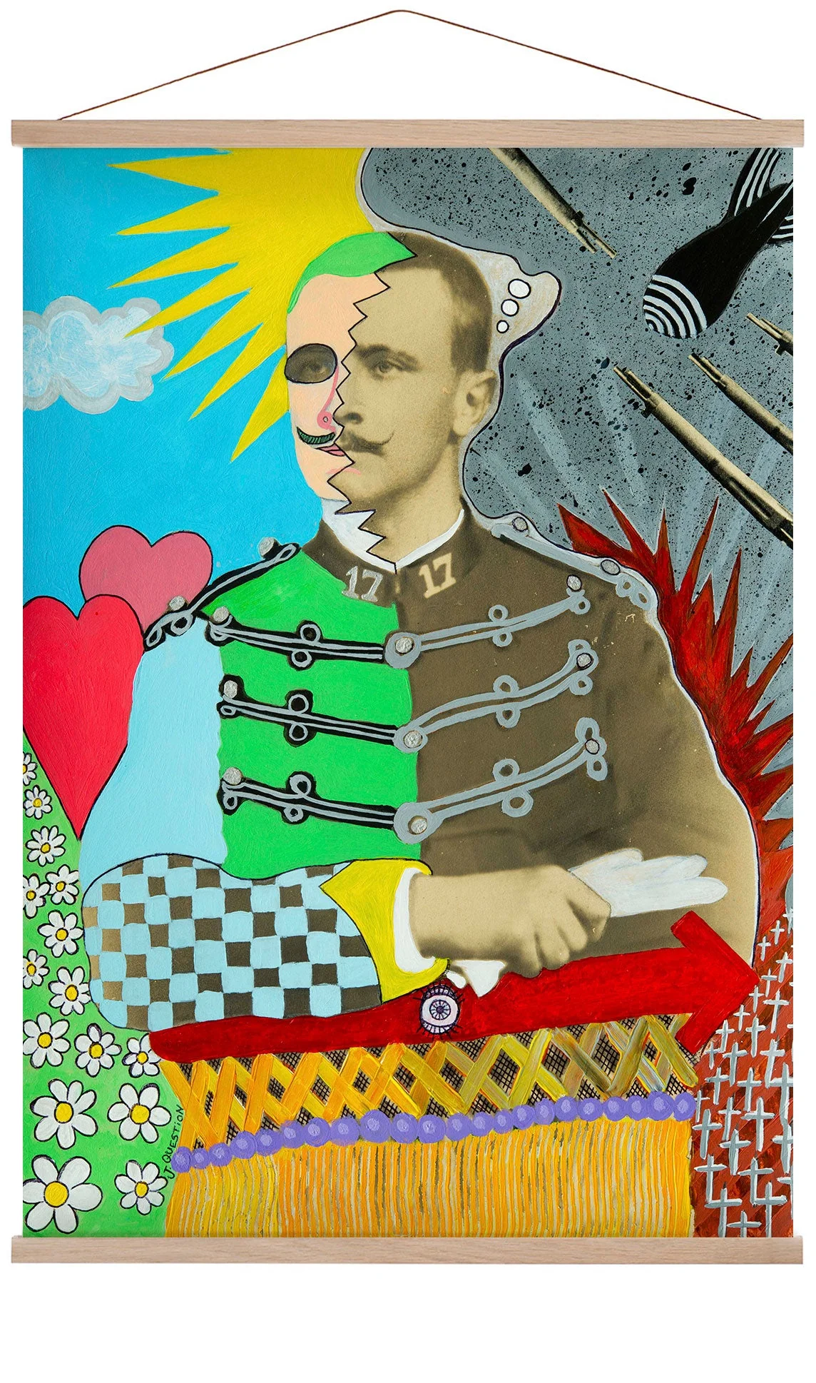 Der blutende Rahmen von Jérome Sinoquet