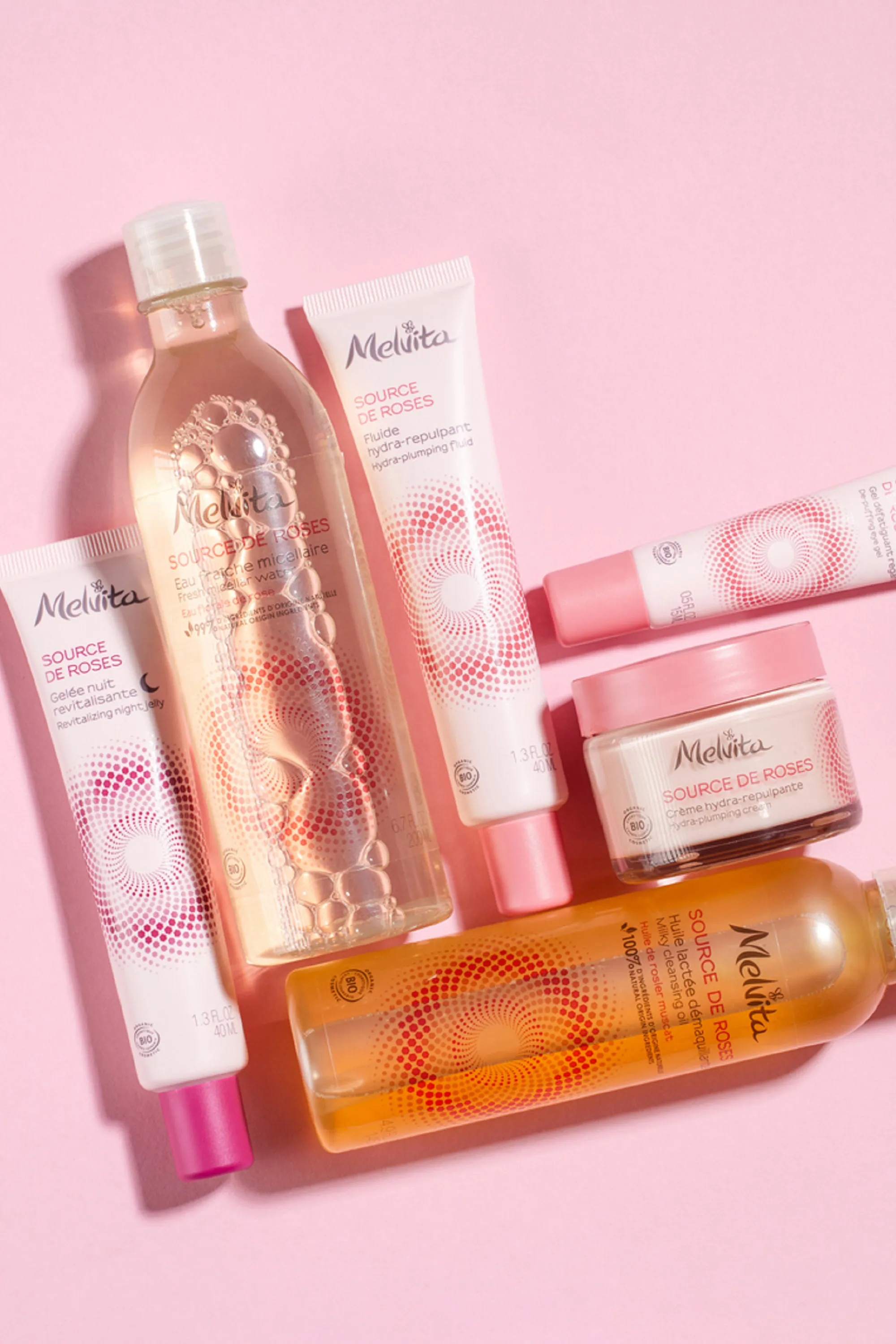 Melvita Eau fraîche micellaire Source de Roses-200 ml