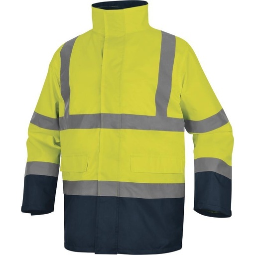Parka - Sécurité haute visibilité jaune 5 en 1 - Polyester