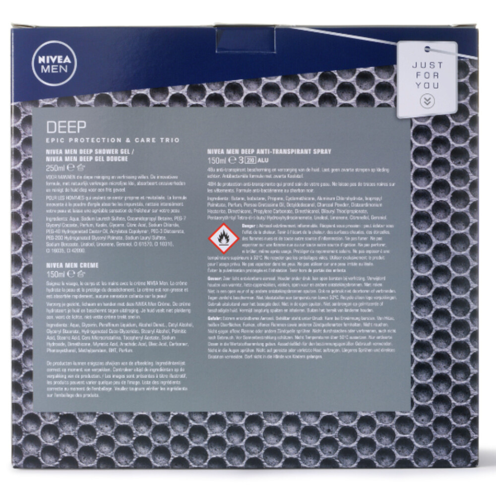 Nivea Men Deep Geschenkset 1 set