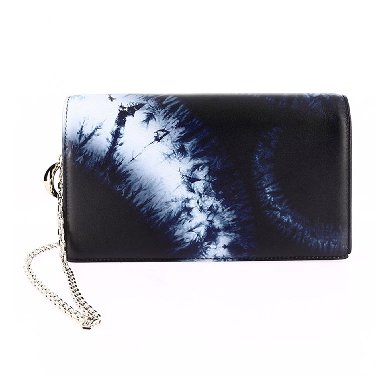 Dior Sac bandoulière Wallet on Chain en Cuir marine - Neuf sans étiquette - L.21.5 cm