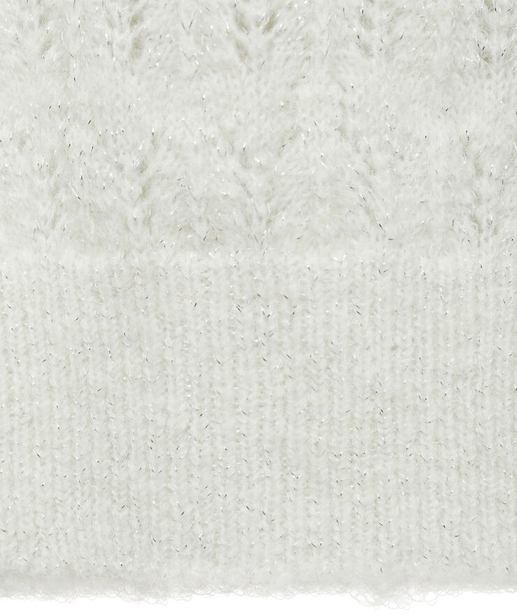 MANGO Openwork sweater with durox details Light beige