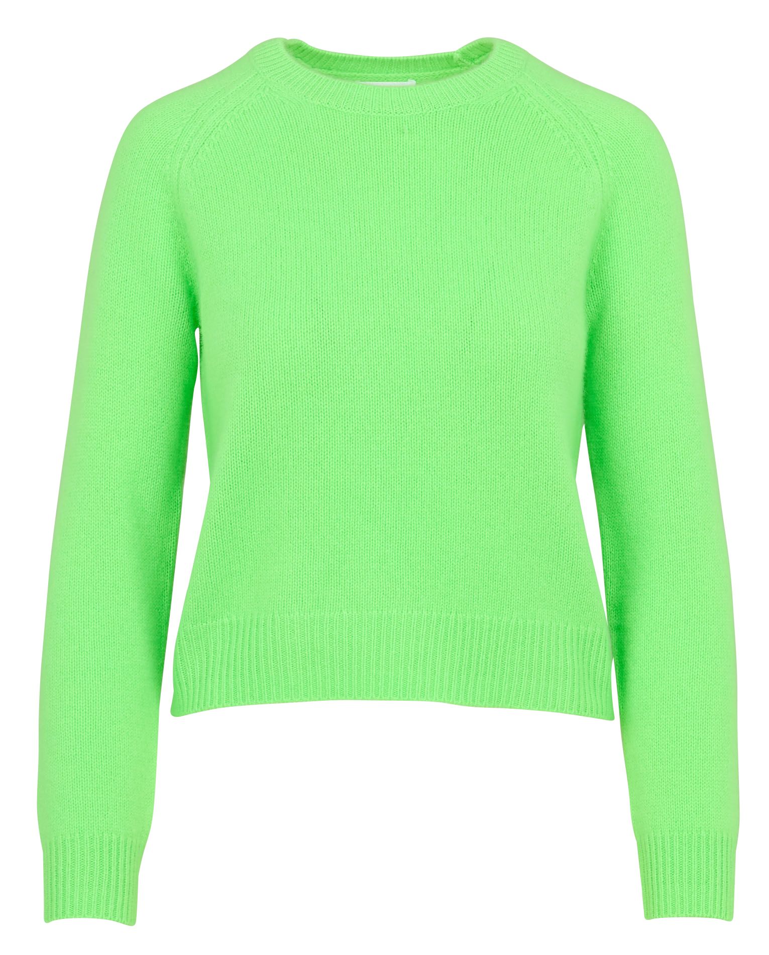 Pull droit en cachemire | Vert