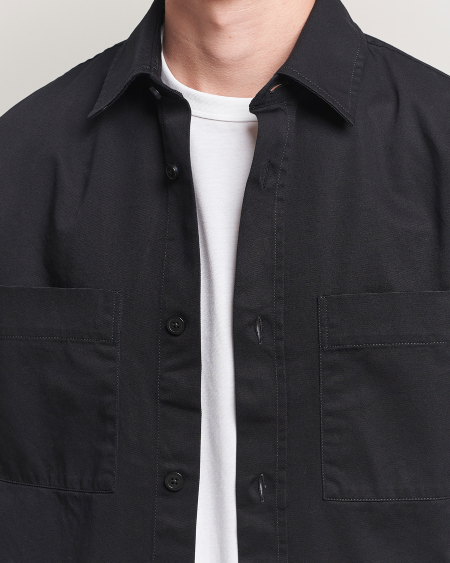 BOSS BLACK Owen Overshirt Black