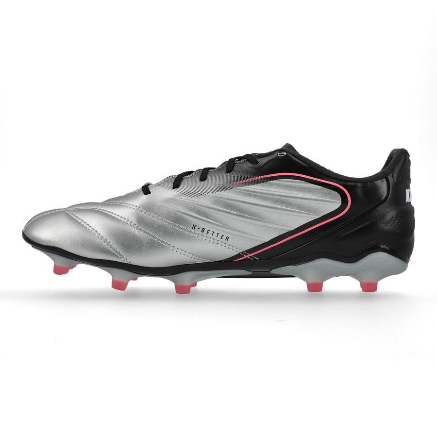 PUMA King Pro FG/AG Audacity - Argenté/Noir/Sun Struck/Blanc