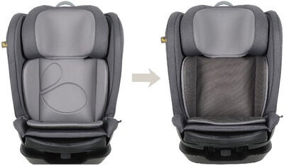 Beemoo Reform ISOFIX Beltestol, Mineral Grey