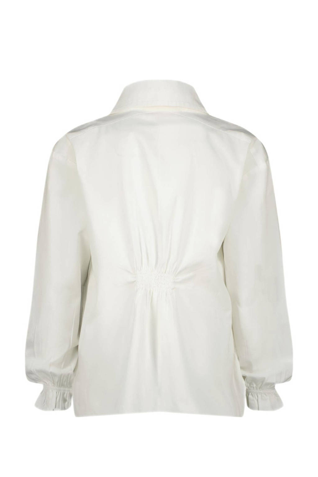 Vingino blouse Lolely met ruches wit