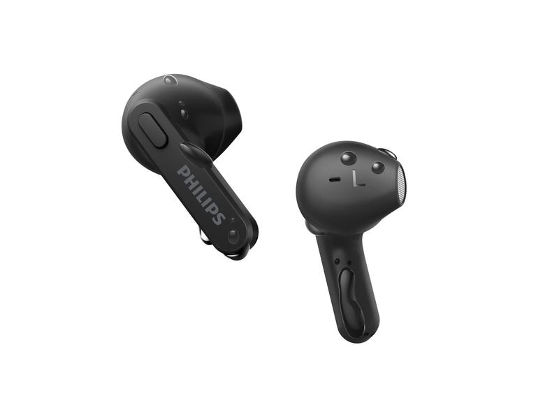Philips True Wireless In-Ear-Kopfhörer TAT2236BK/00 Schwarz True Wireless Kopfhörer mit schlankem Gehäuse und bequemer Passform
