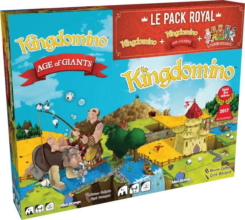 PACK KINGDOMINO ET AGE OF GIANTS